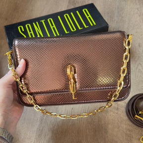Bolsa Santa Lolla Fecho Metálico SL 0470.4B65