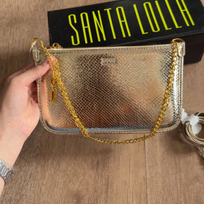 Bolsa Santa Lolla Alça Dourado 0450.4cd5.037b