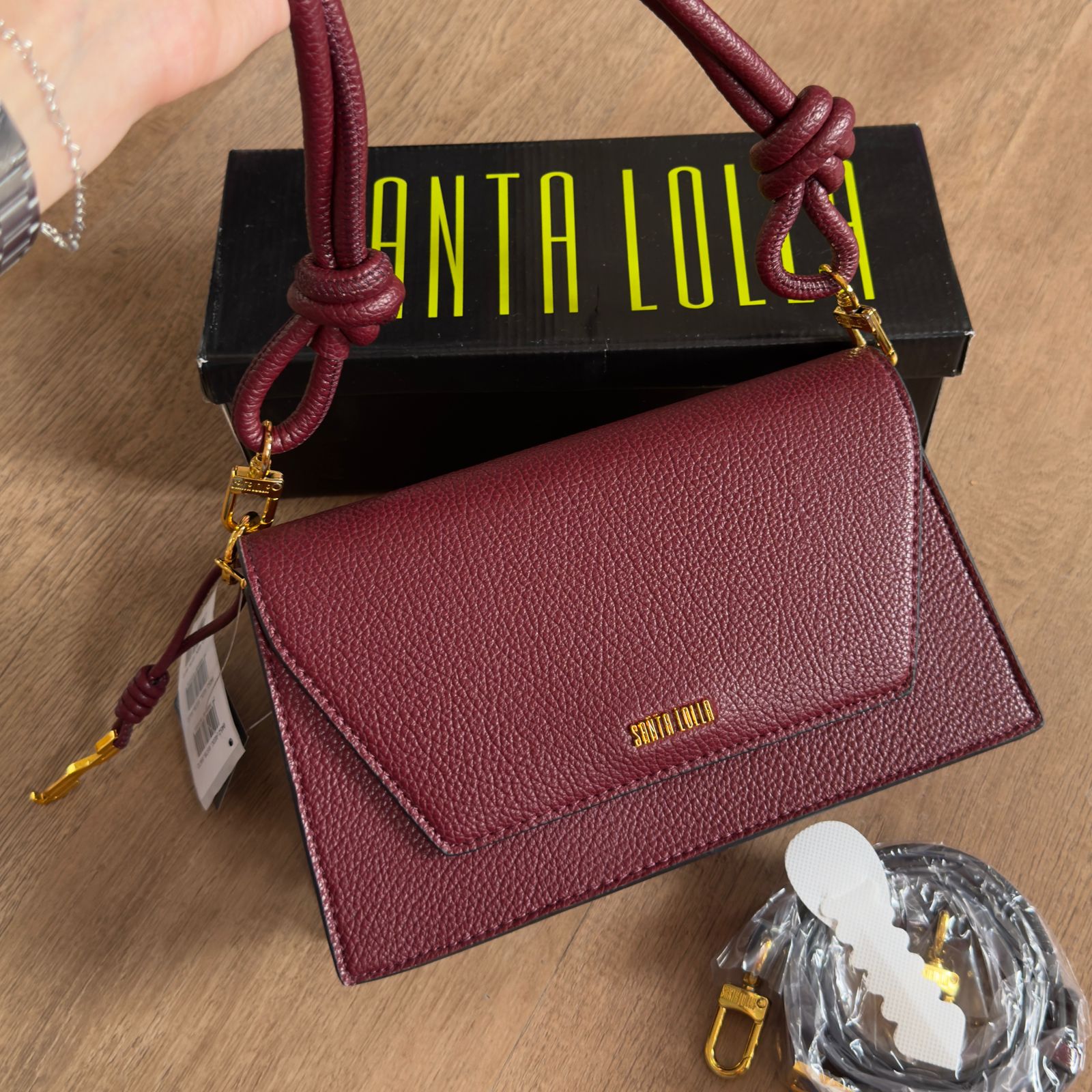 Bolsa Santa Lolla Alça de Nó 0452.4EDC.0378