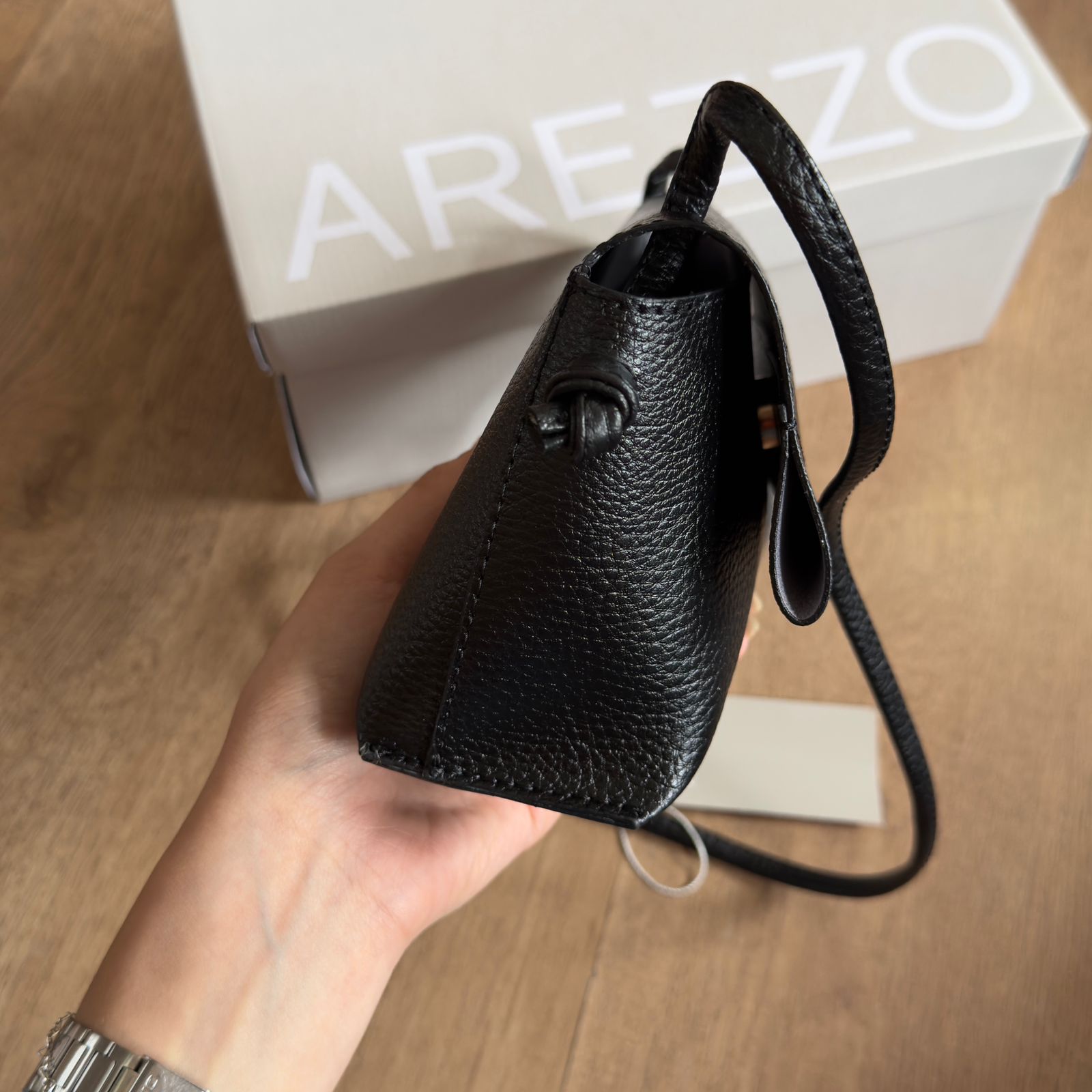 Bolsa Tiracolo Pequena Costuras A500210851