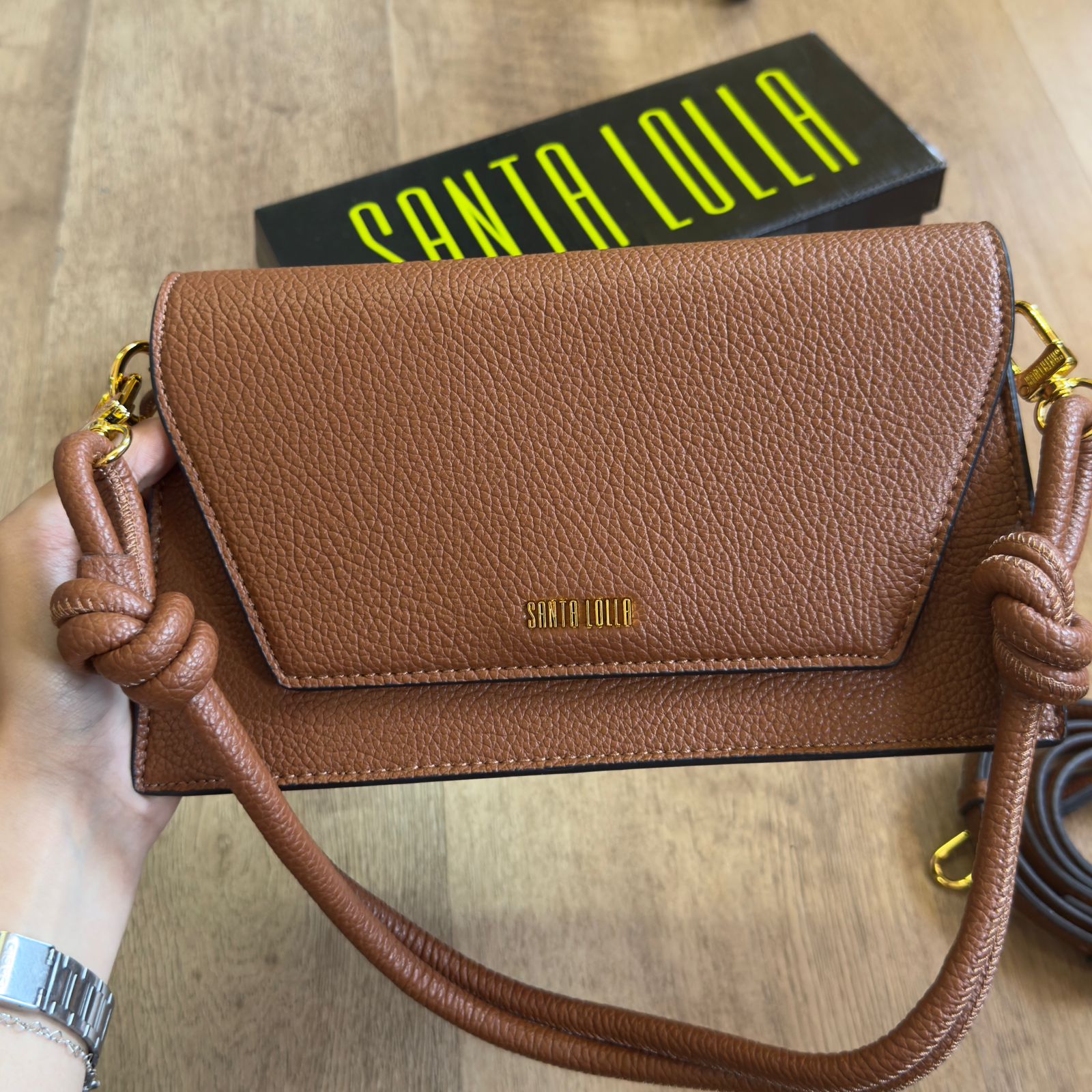 Bolsa Santa Lolla Alça de Nó 0452.4EDC.0378