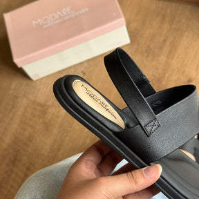 Sandália Modare Rasteira Com Pedrarias 7212.103