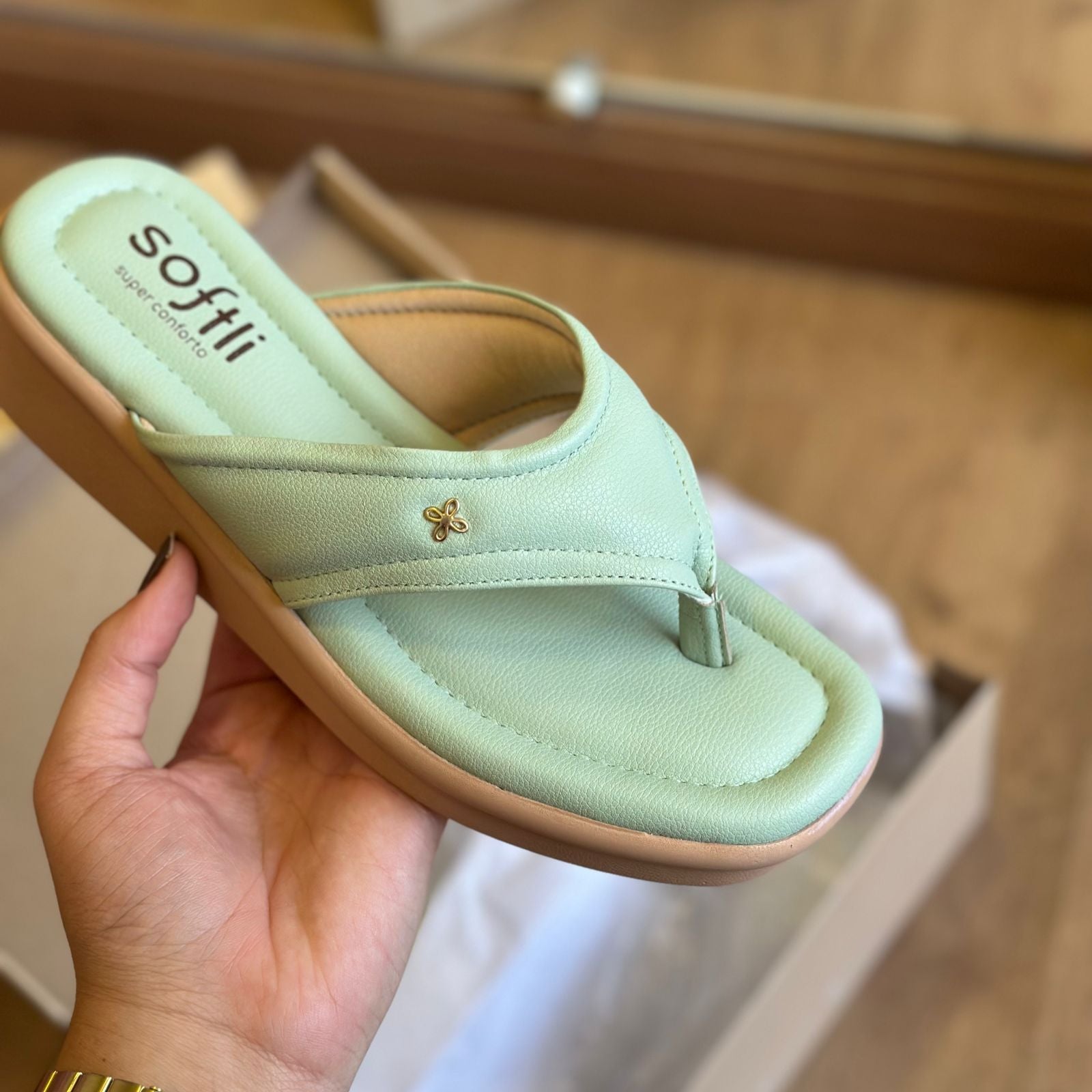 Sandália Tamanco Softli 10020.10091