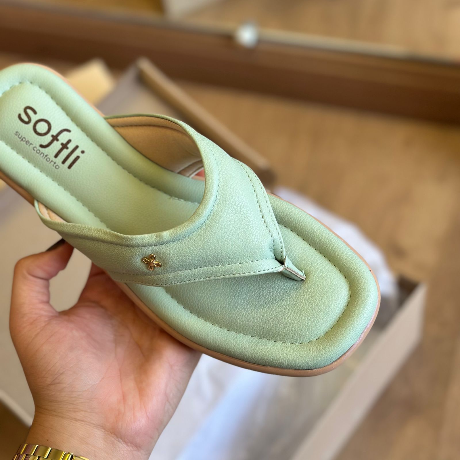 Sandália Tamanco Softli 10020.10091