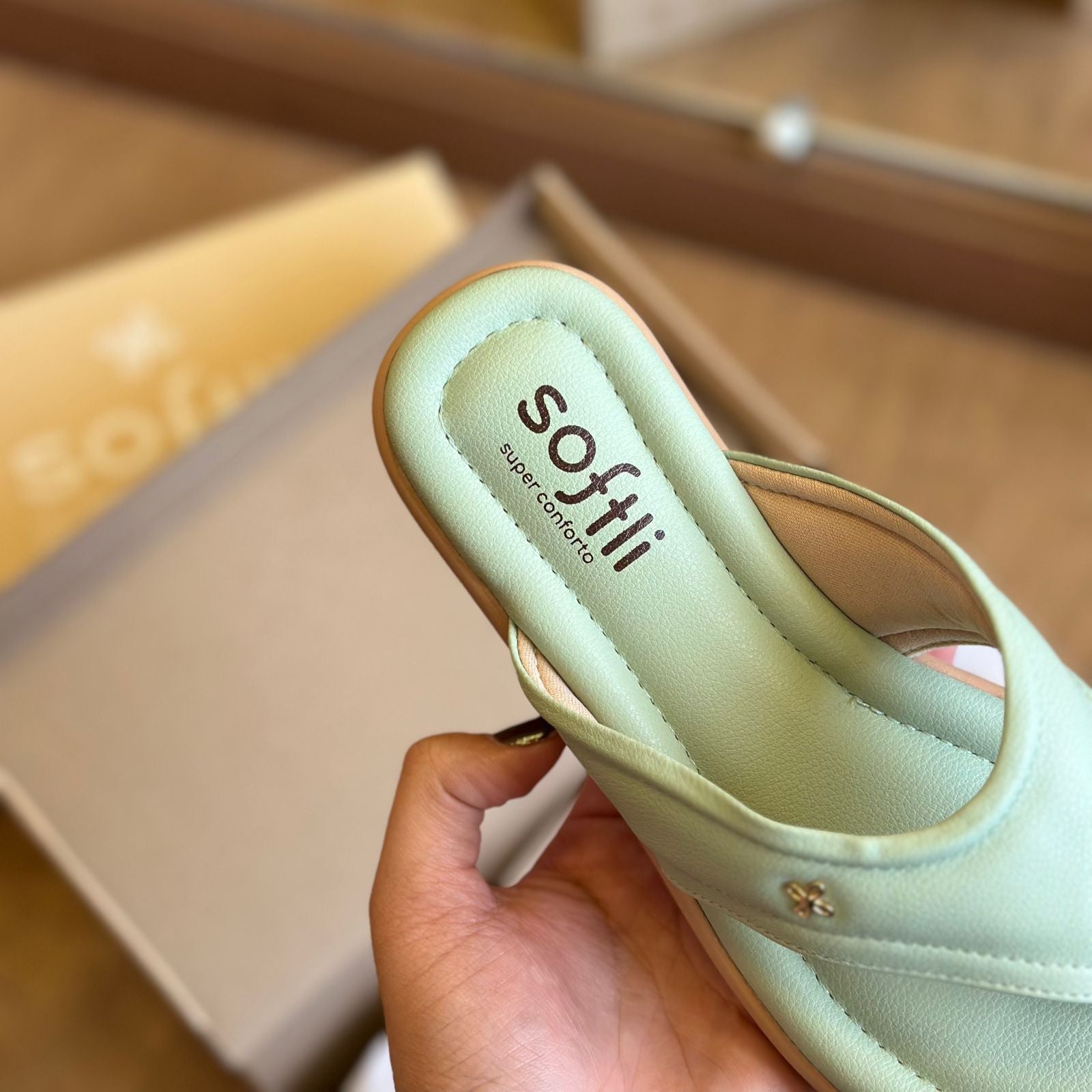 Sandália Tamanco Softli 10020.10091