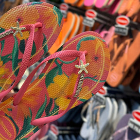 Havaianas Slim Tropical + Pin Estrela do Mar