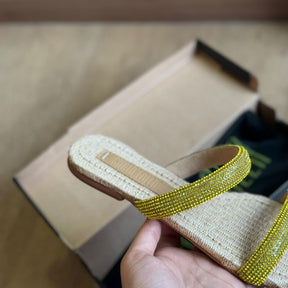 Rasteira Santa Lolla Manta Cristal 01F7.4BEC.00D2