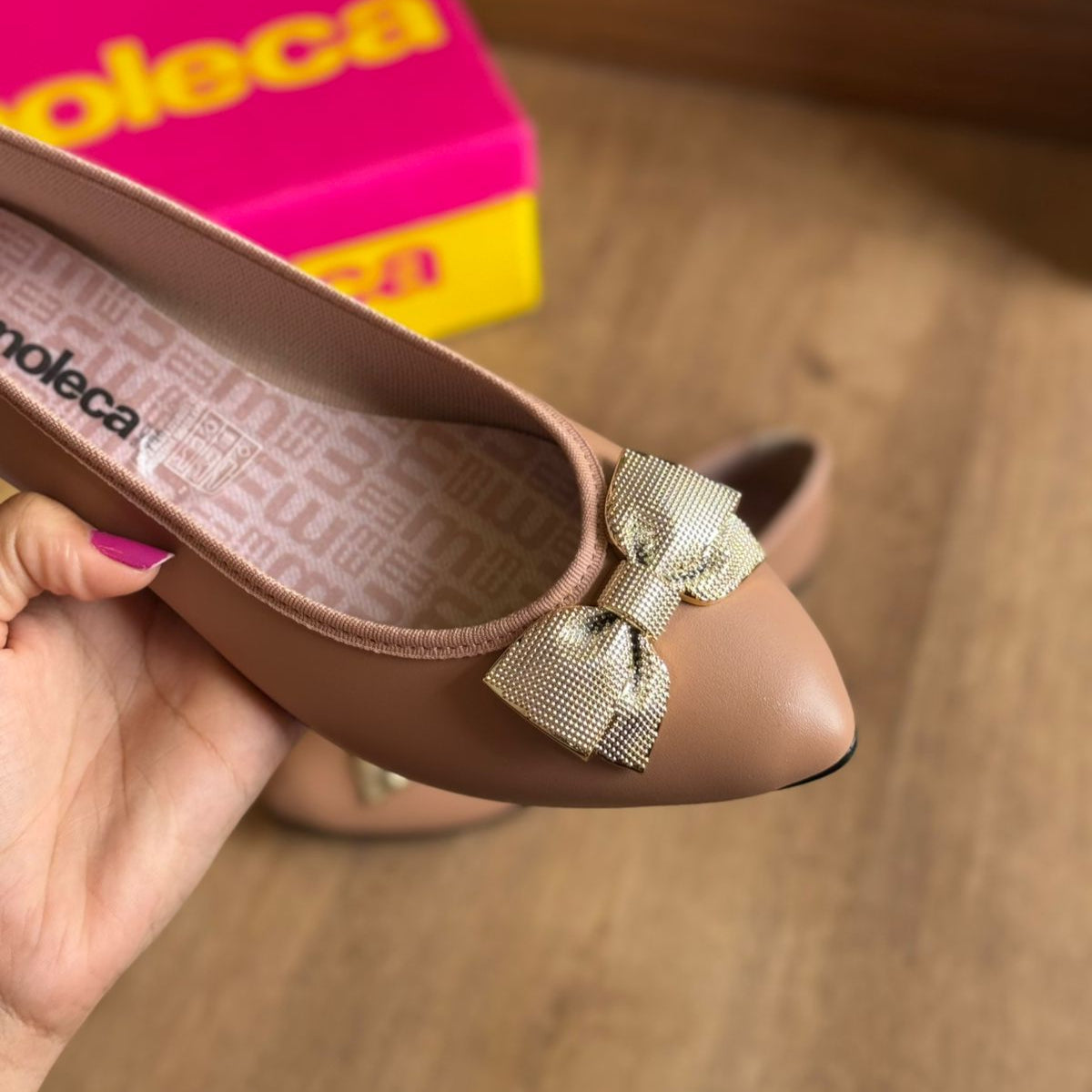 Sapatilha Moleca Detalhe de Laço 5727.134