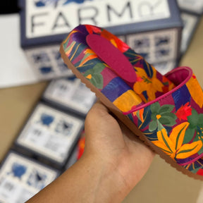 Chinelo Slide Farm Rio Praiana Print J100020001