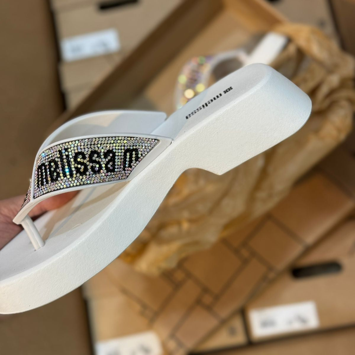 Sandália Melissa Flatform M-Lover Deluxe 36977