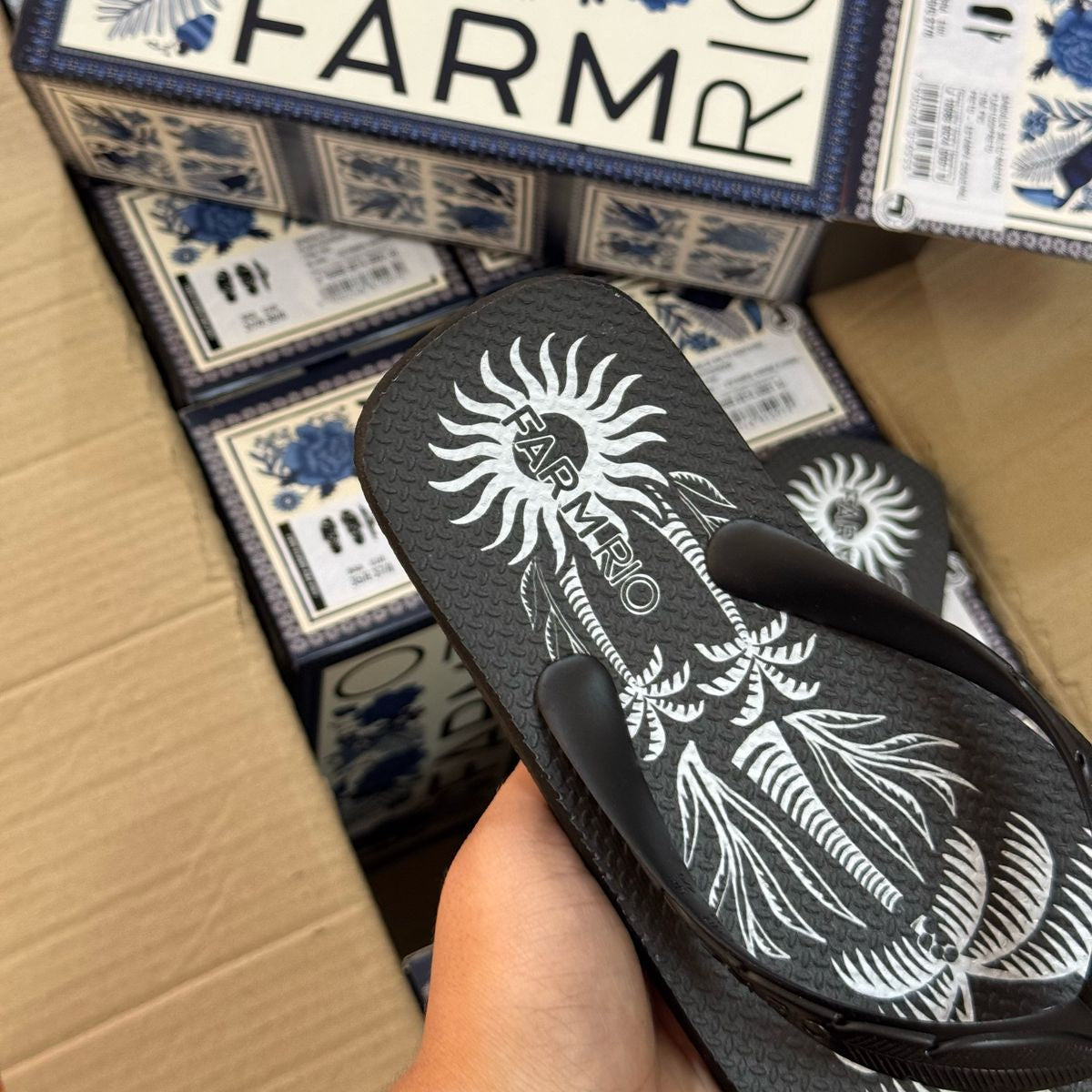 Chinelo de Dedo Farm Estampado J100880024