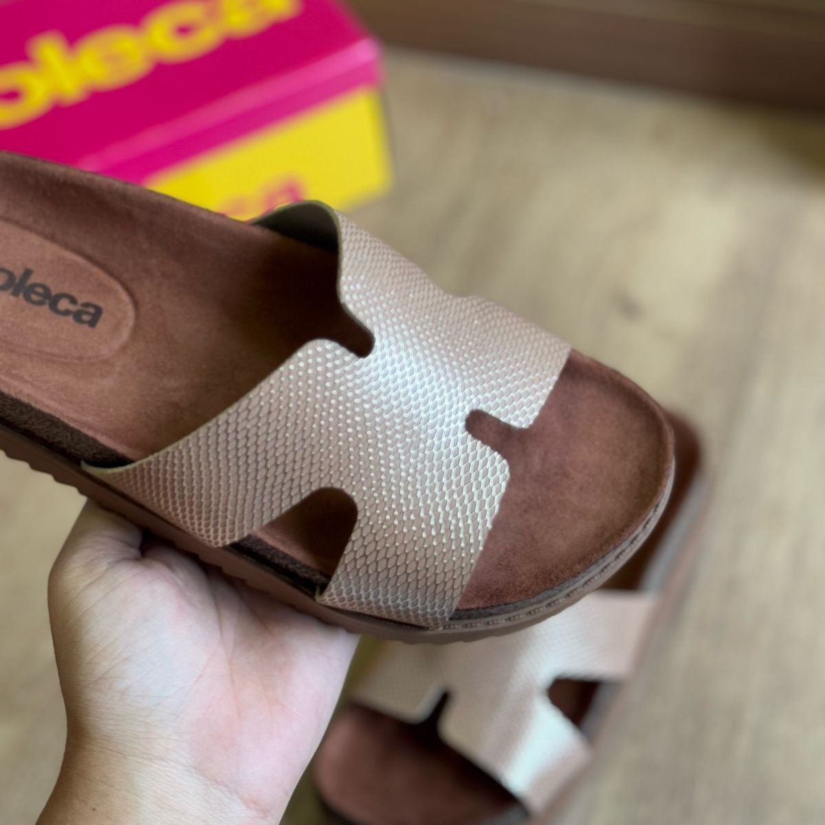 Sandália Moleca Papete H 5500.100.29853