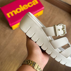 Sandália Moleca Tamanco 5536.105