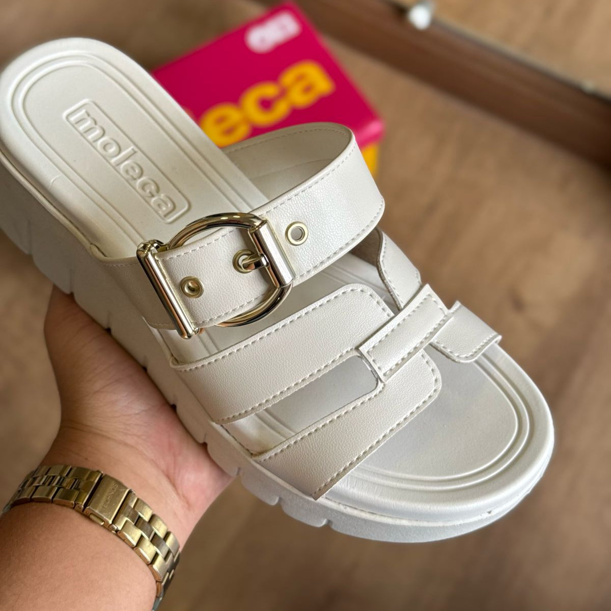 Sandália Moleca Tamanco 5536.105