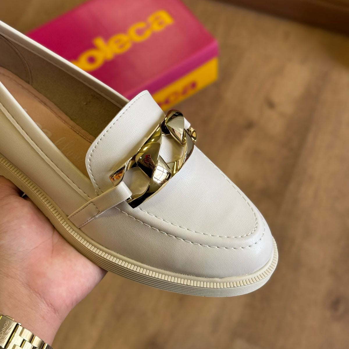 Mocassim Moleca Detalhe Brilhoso 5666.110