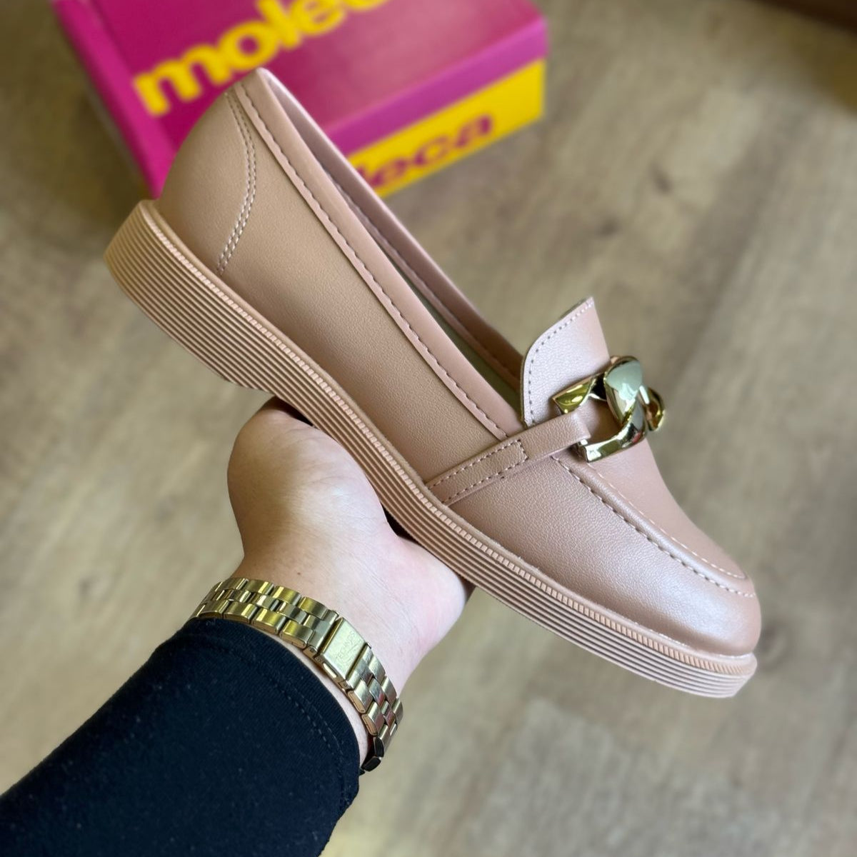 Mocassim Moleca Detalhe Brilhoso 5666.110