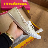 Sapatilha Moleca Detalhes Finos em Dourado 5109.796