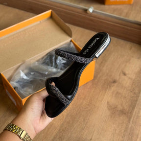 Sandália Beira Rio Tiras Entrelaçadas Brilhosas 8263.976