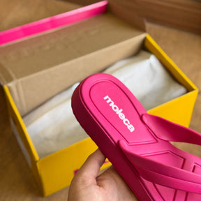 Chinelo Moleca Tiras Pronta PVC 5548.100