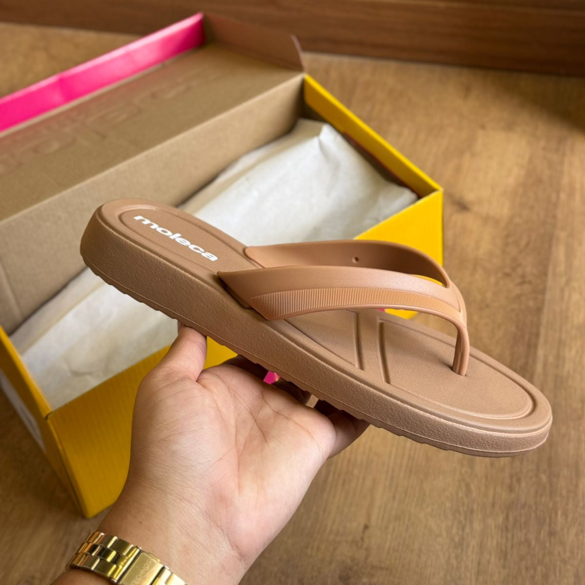 Chinelo Moleca Tiras Pronta PVC 5548.100