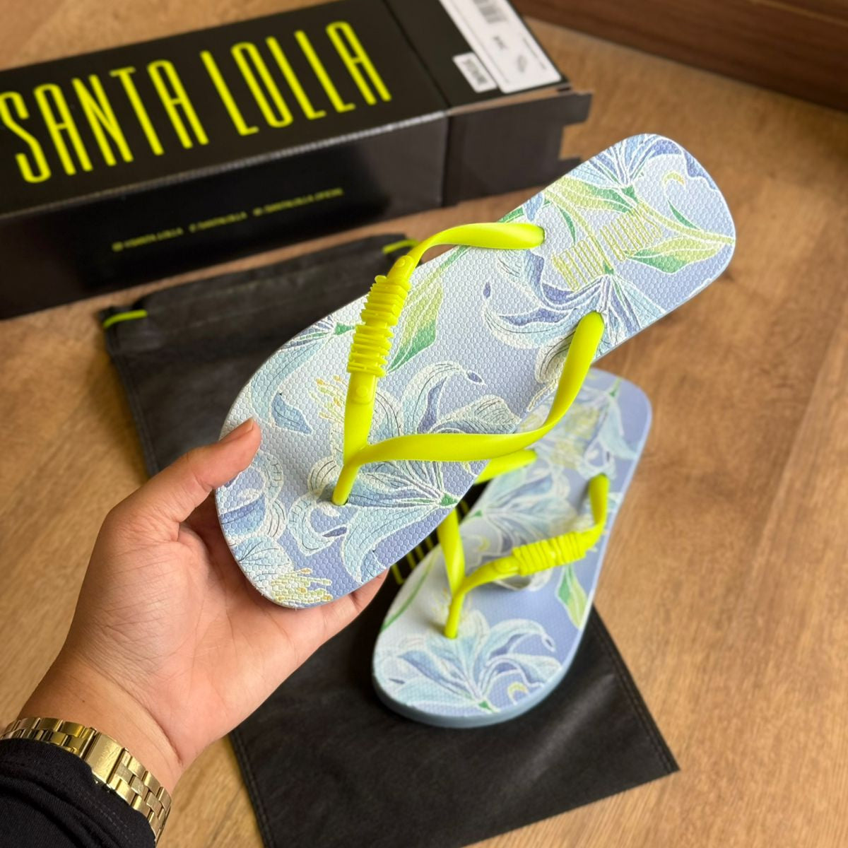 Chinelo Santa Lolla Flip flop Borracha 06C1.5225.0016