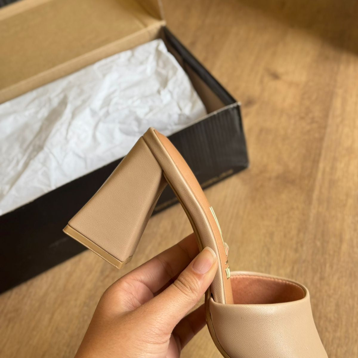 Sandália Vizzano Salto Bloco Casual 6464.100