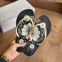 Chinelo de Dedo Arezzo Floral Z190260130