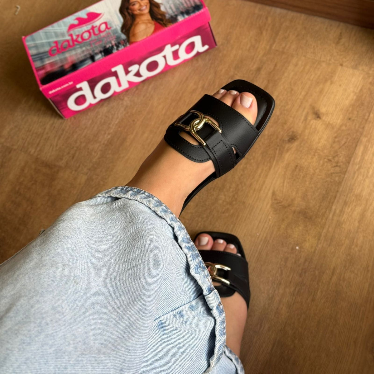 Rasteira Dakota Pra Sempre Y9182