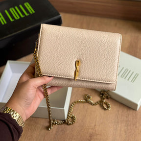 Bolsa Santa Lolla Carteira Alça Corrente Transversal  0471.4BE3