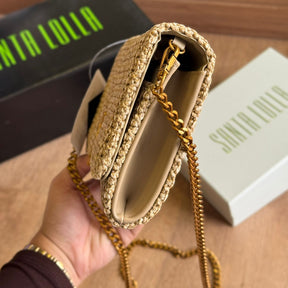 Bolsa Santa Lolla Carteira Alça Corrente Transversal  0471.4BE3