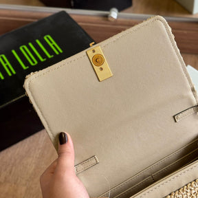 Bolsa Santa Lolla Carteira Alça Corrente Transversal  0471.4BE3