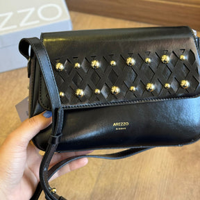 Bolsa Arezzo Tramado de Ouro A500210974