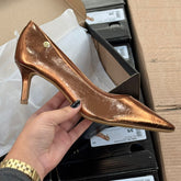 Scarpin Vizzano Espelho de Bronze 1456.200