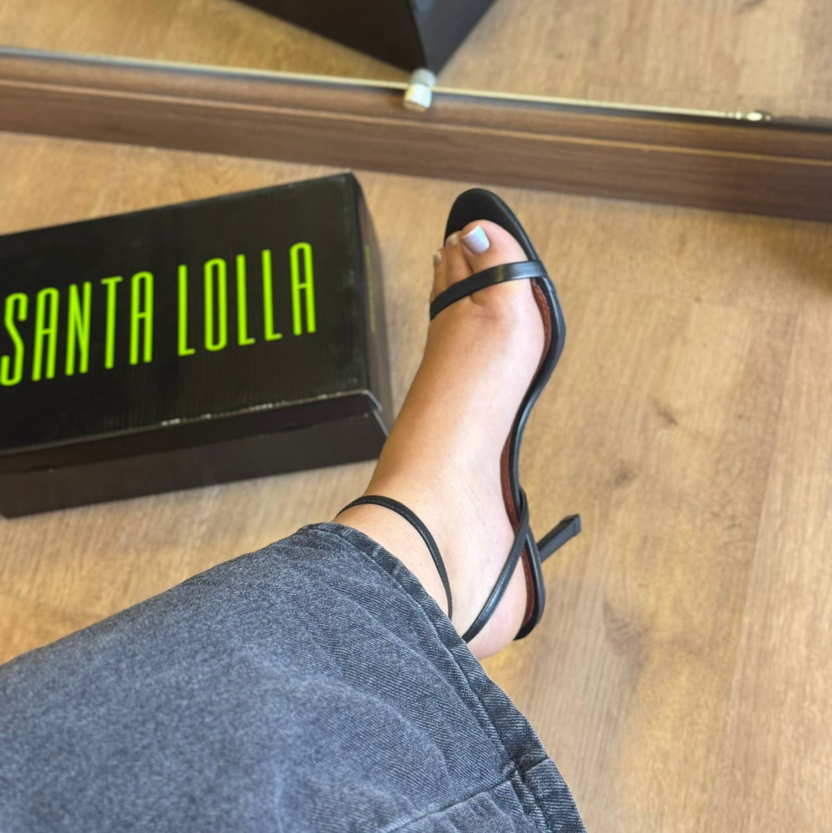 Sandália Salto Santa Lolla Slim 0750.452A.0345