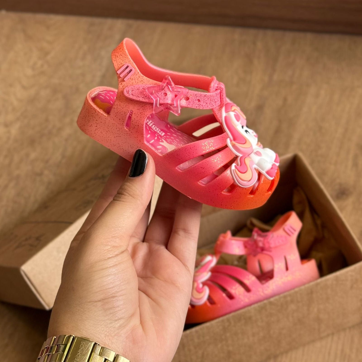 Sandália Mini Melissa Possession Uni Baby 37828