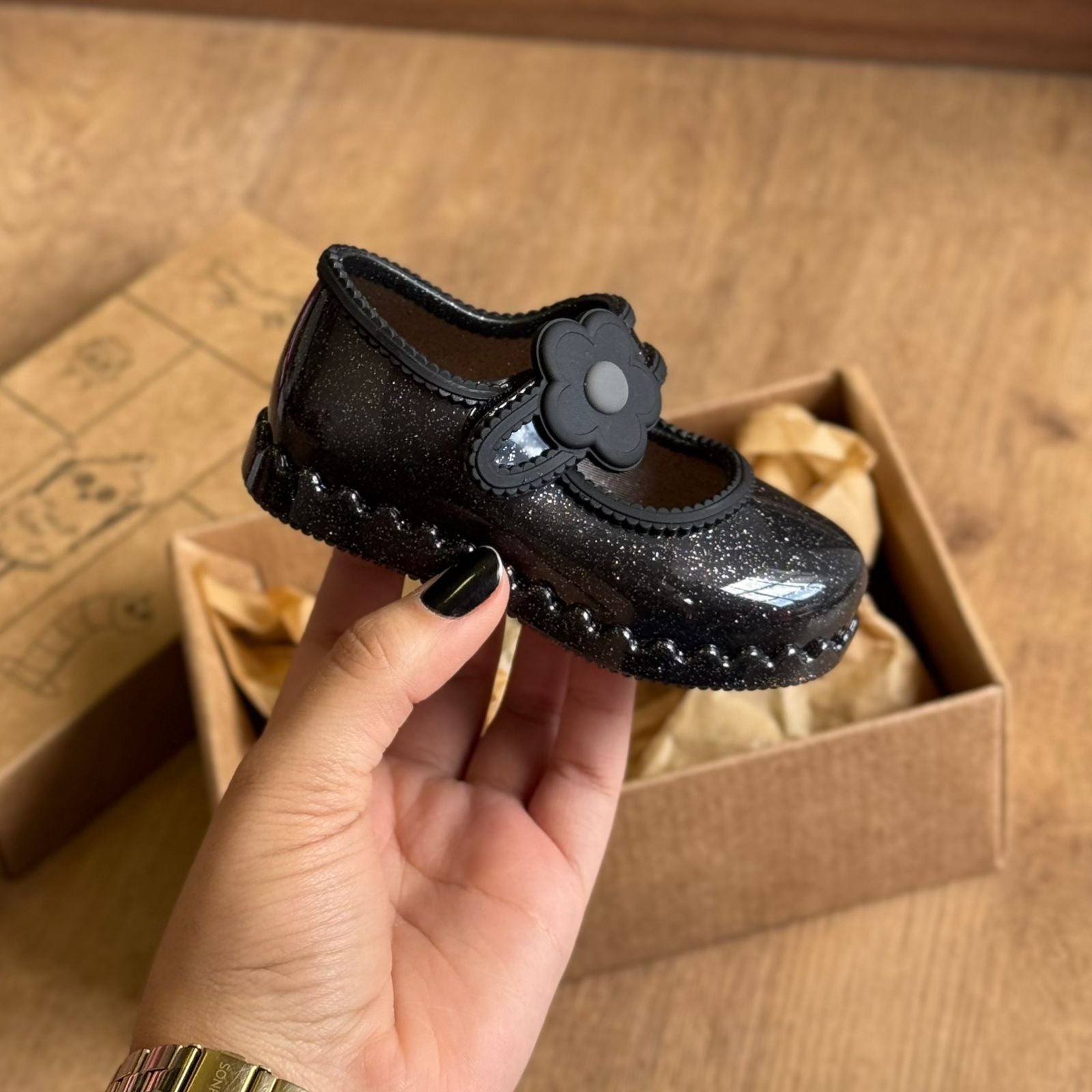 Sandália Mini Melissa Hip Ballerina Baby 36261