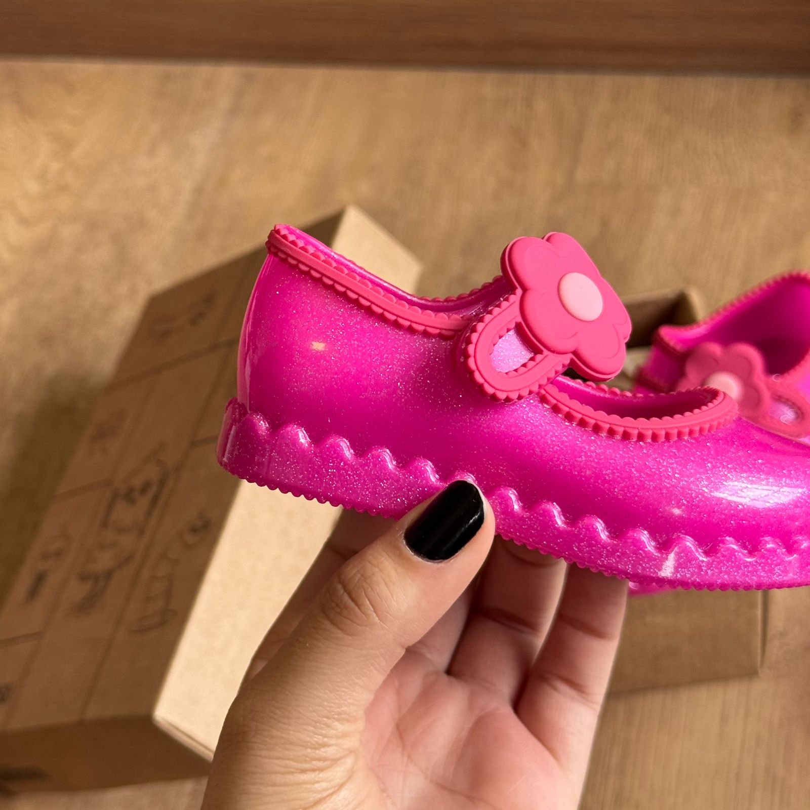 Sandália Mini Melissa Hip Ballerina Baby 36261