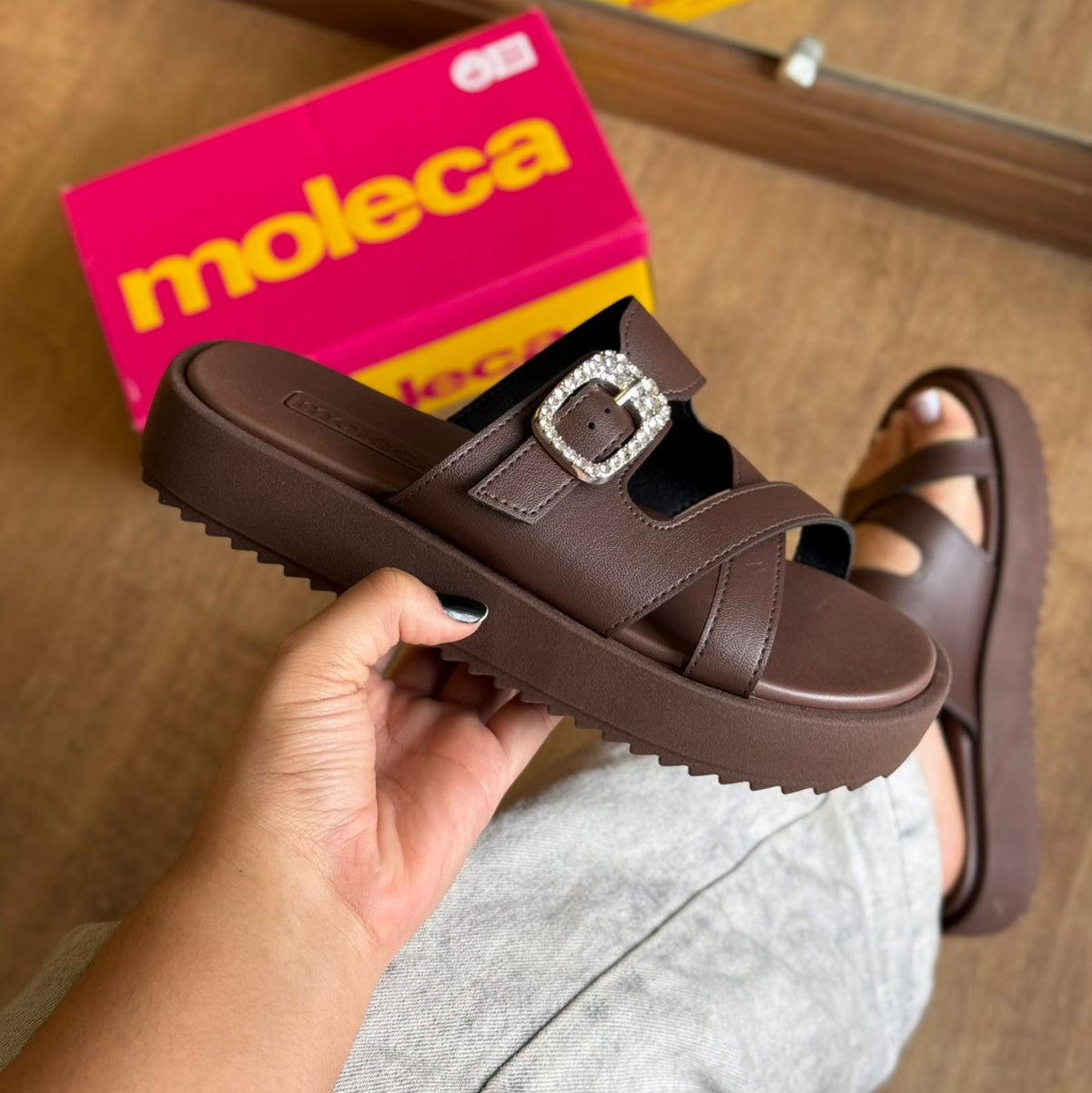 Sandália Moleca Casual 5489.122