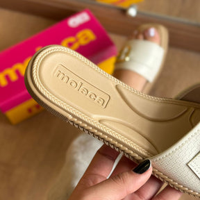 Sandália Rasteira Moleca Casual  5494.219