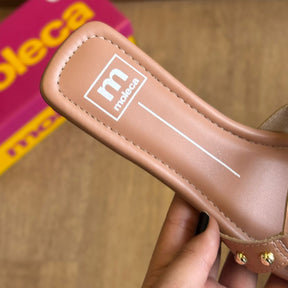 Sandália Rasteira Moleca Coração 5462.145