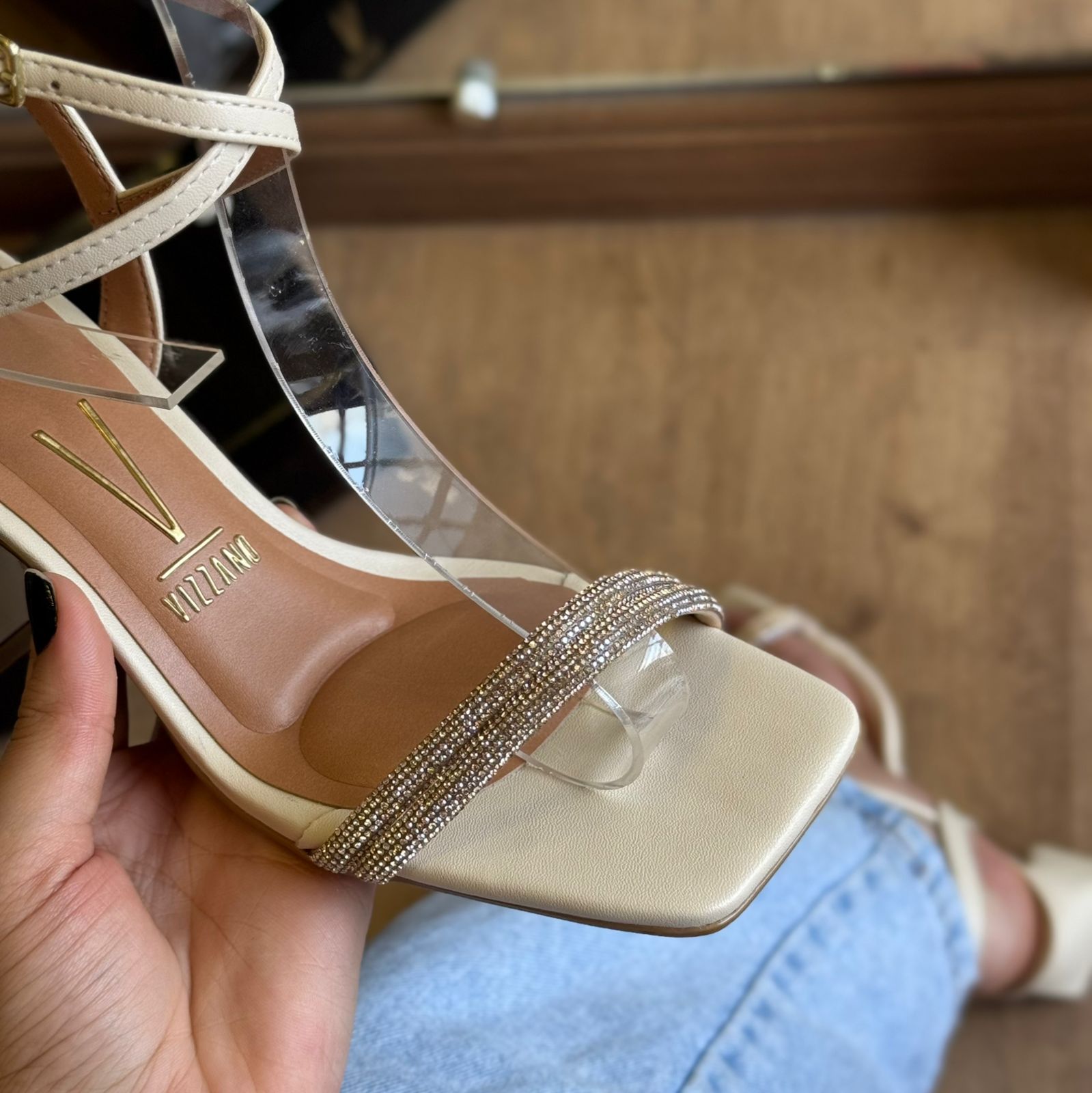 Sandália Salto Vizzano Casual 6464.145