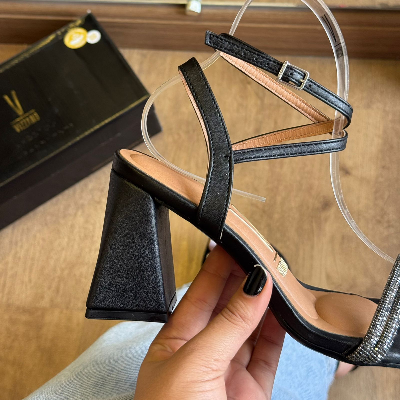 Sandália Salto Vizzano Casual 6464.145