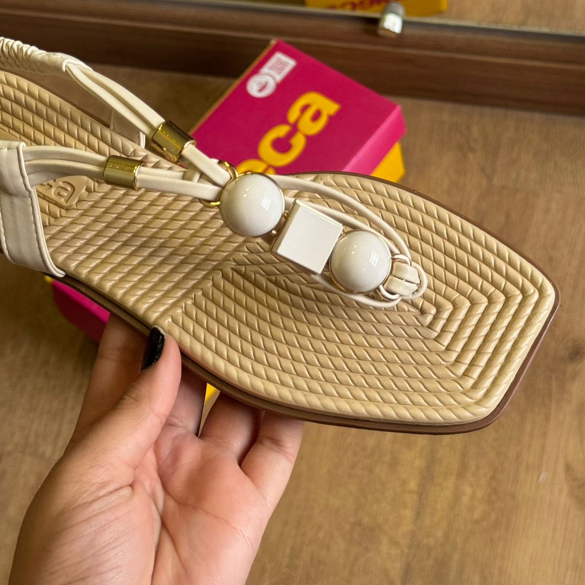 Sandália Moleca Tiras Casual 5558.106