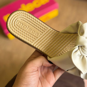 Sandália Rasteira Moleca Dois Laços 5558.104