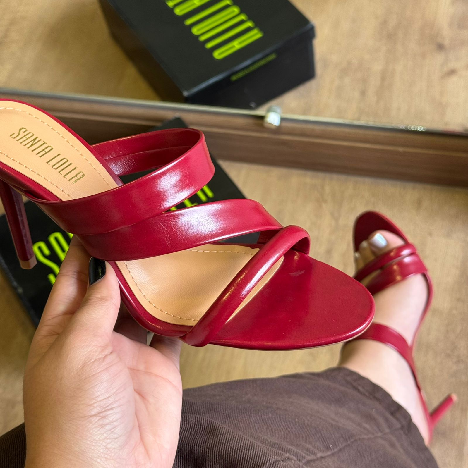 Sandália Salto Santa Lolla Madri 0110.5139.0a54