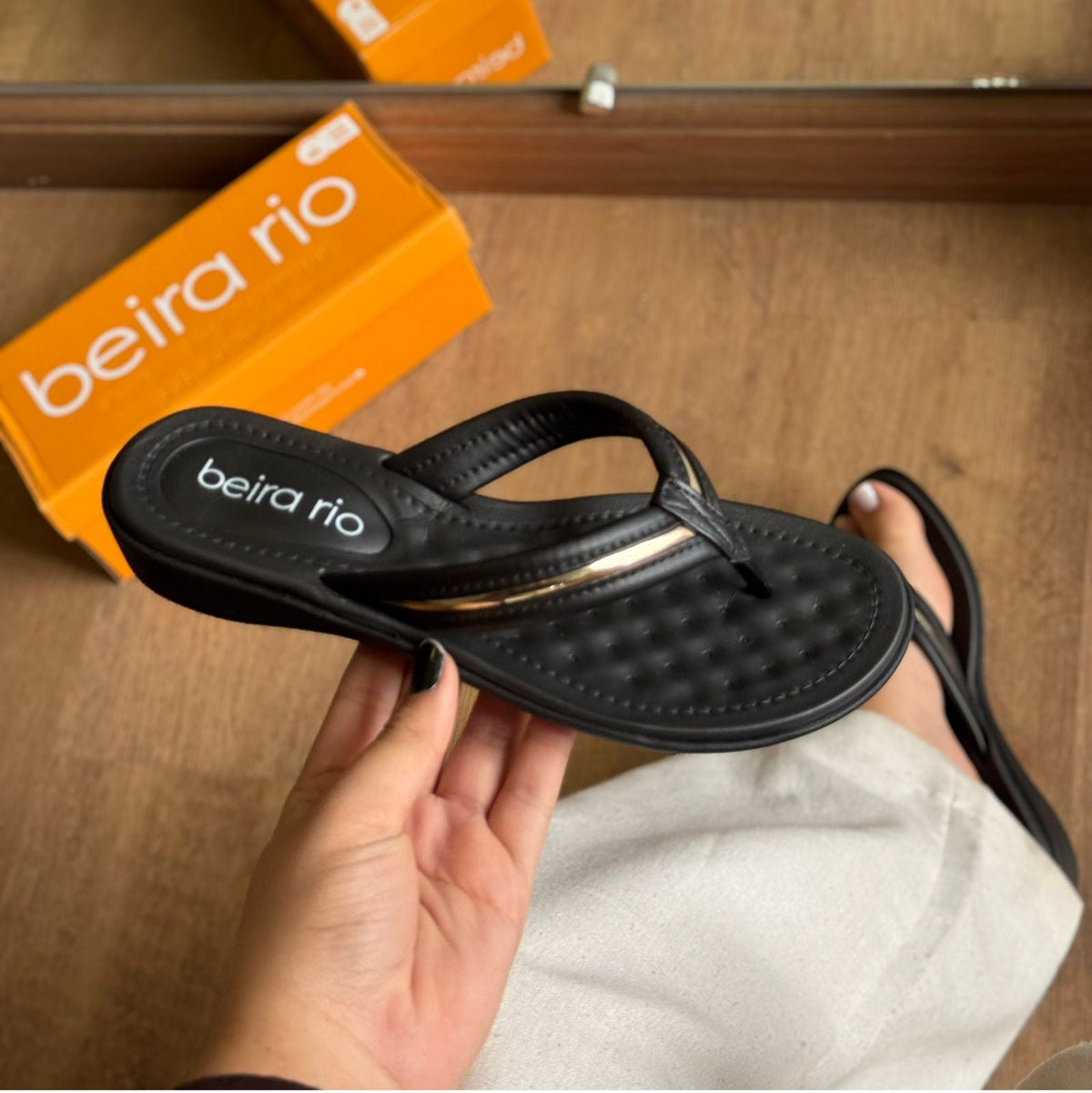 Sandália de Dedo Beira Rio 8224.863