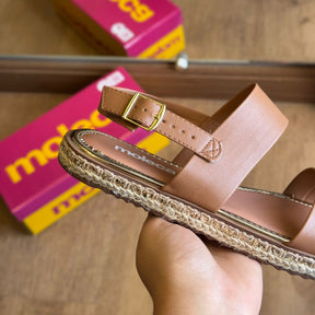 Sandália Moleca Borda de Ouro 5413.1333