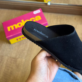 Mule Moleca Camurça Tendência 5743.207