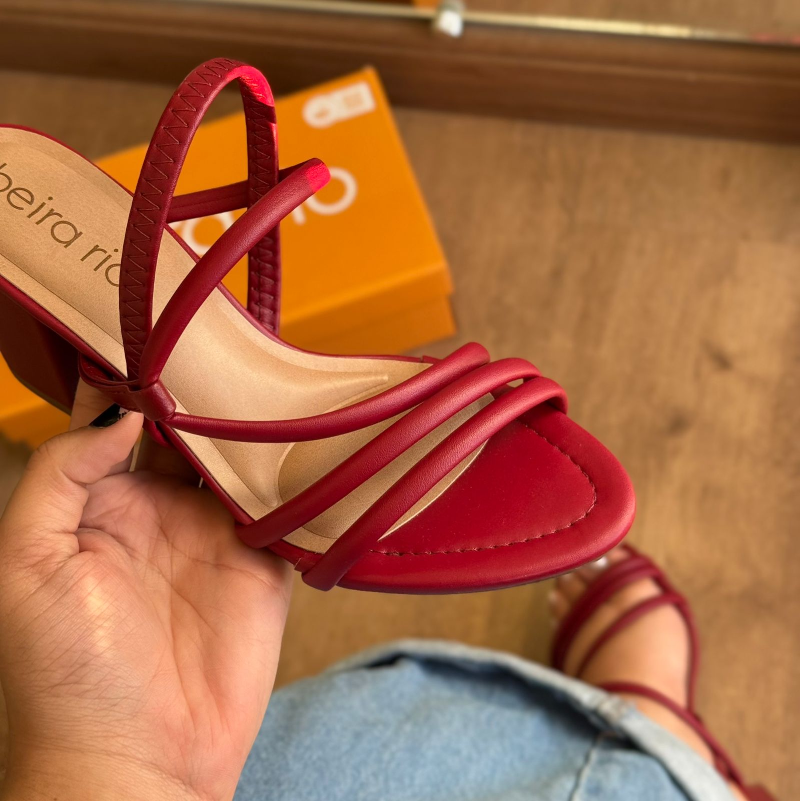 Sandália Tiras finas Beira Rio 8280.686