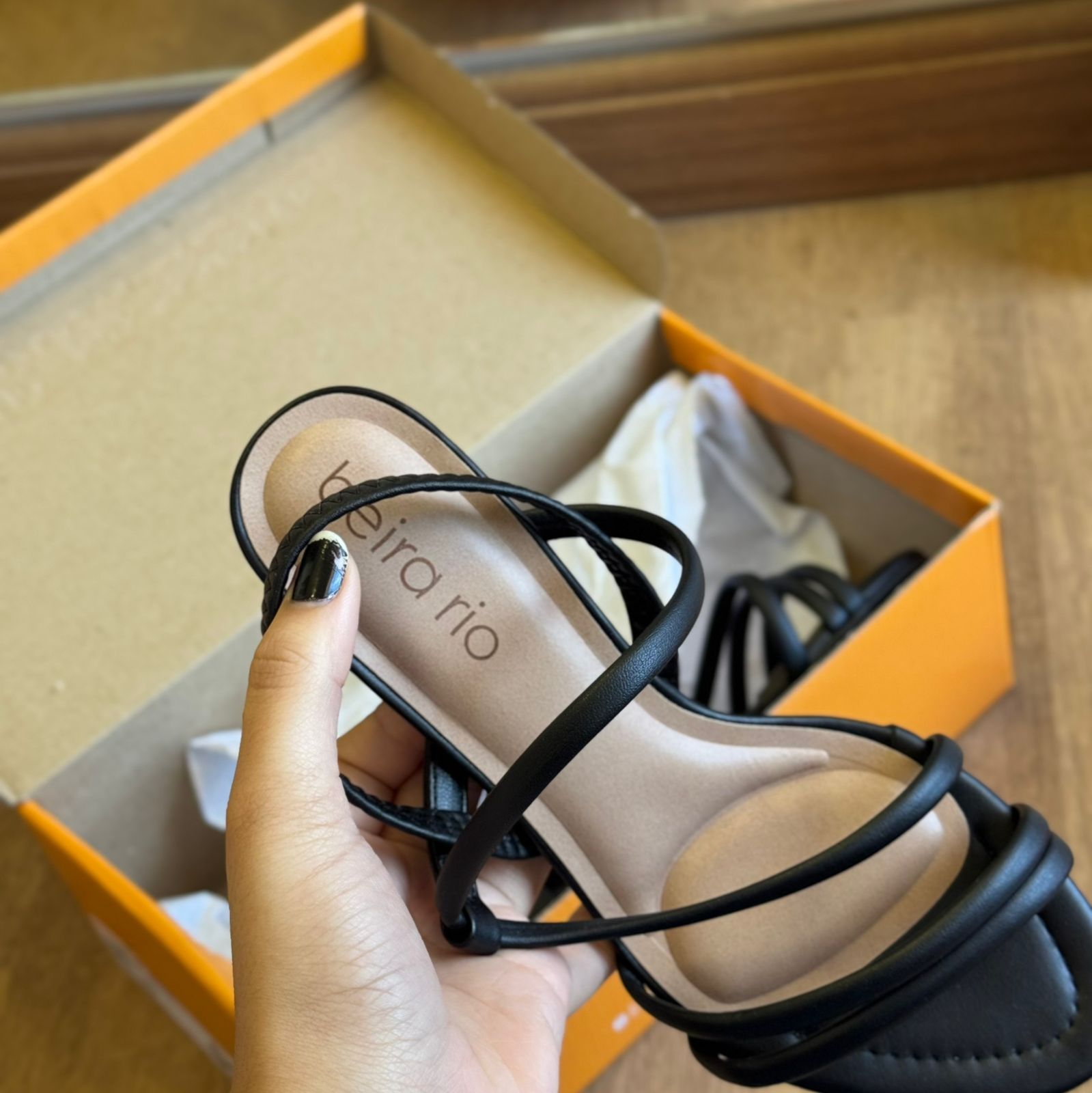 Sandália Tiras finas Beira Rio 8280.686